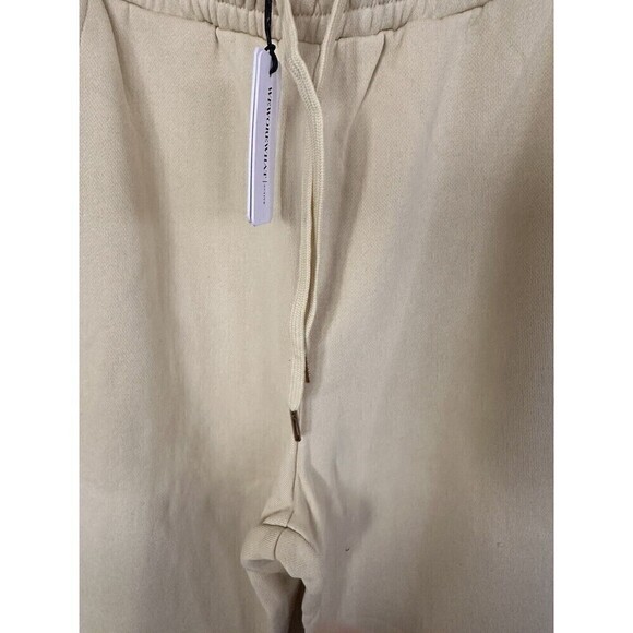 WeWoreWhat Off White lounge wear jogger sweatpants Size XS Color :Hay - Picture 7 of 8
